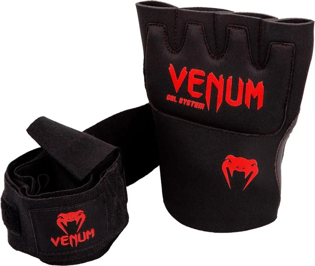 Venum Kontact Gel Gloves - XS - Zwart Rood