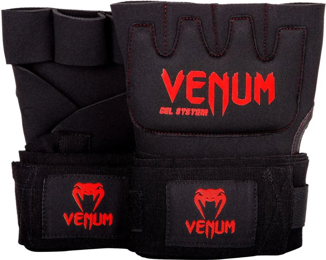 Venum Kontact Gel Gloves - XS - Zwart Rood