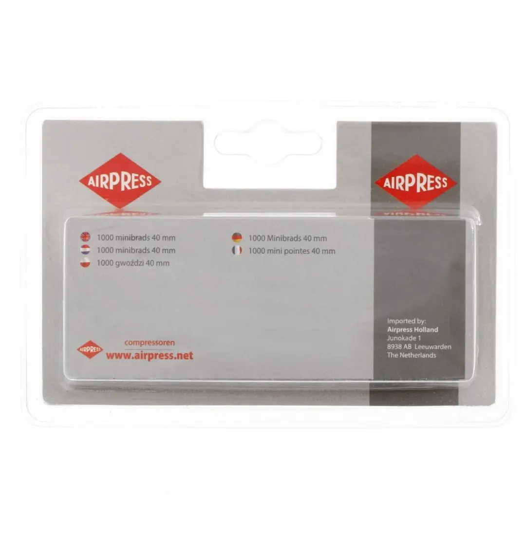 Airpress Minibrads 40mm - 1000 Stuks