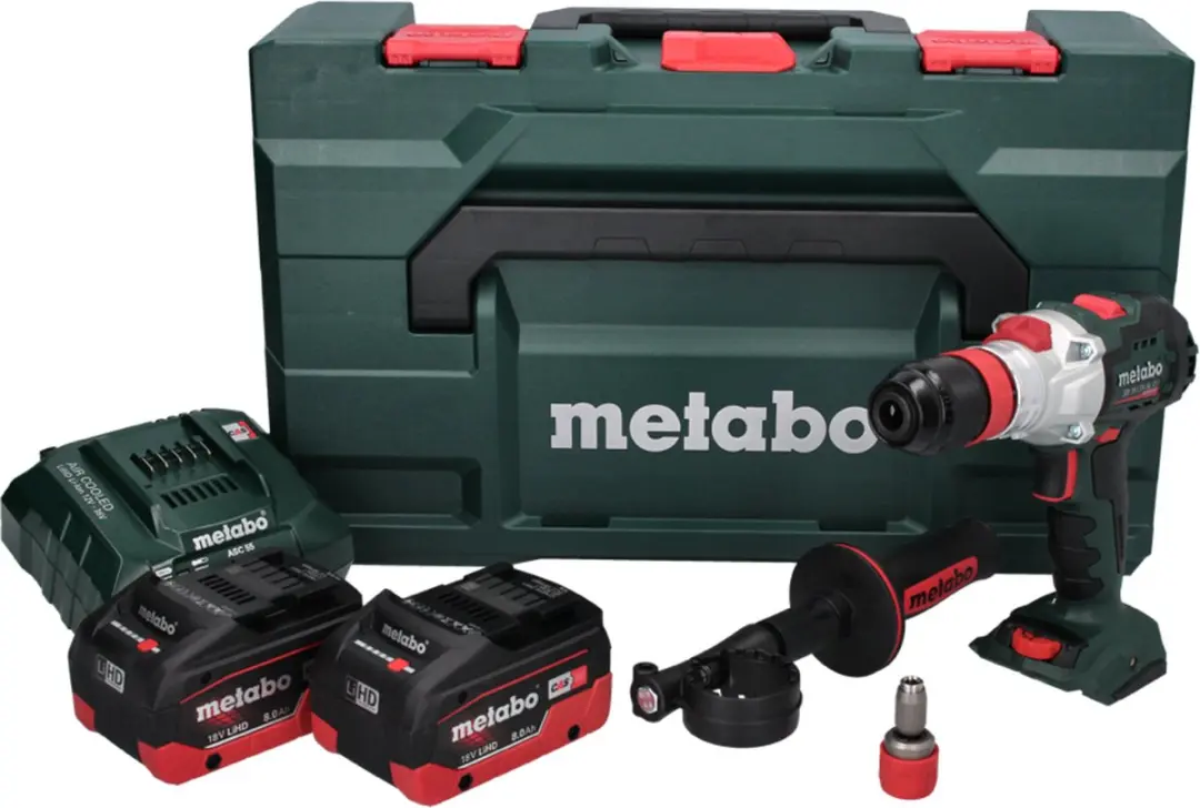 Metabo SB 18 LTX BL Q I Accu-slagboormachine 18V - 130Nm borstelloos - 2x 8.0Ah + lader