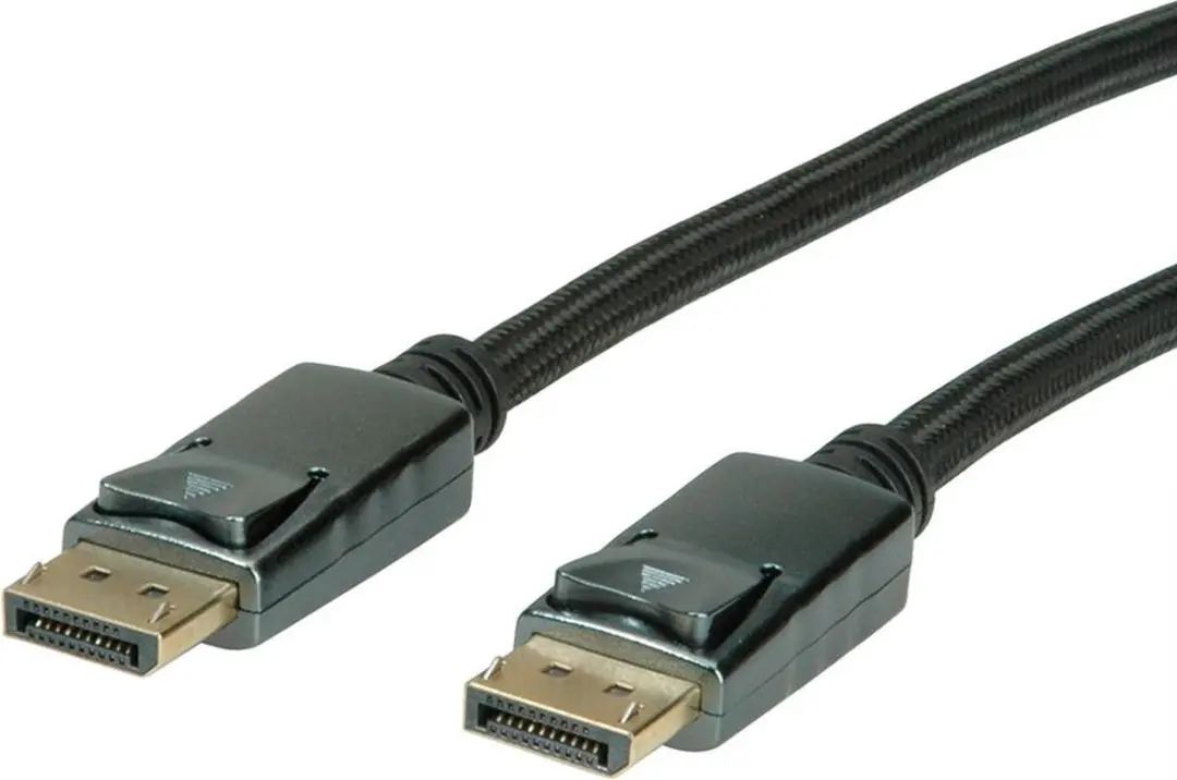 Roline DisplayPort Kabel DP 1.2 1M - Zwart