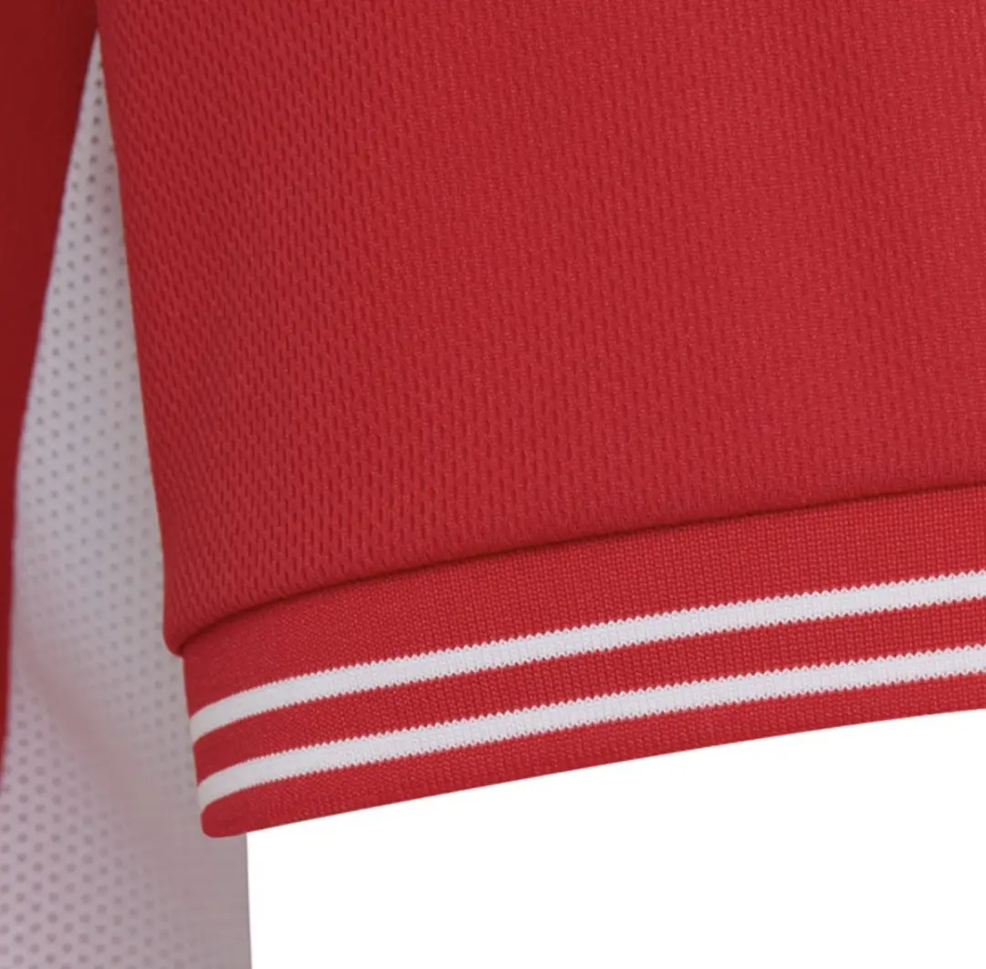 Macron Kons Basketbalshirt Heren - M - Rood/Wit