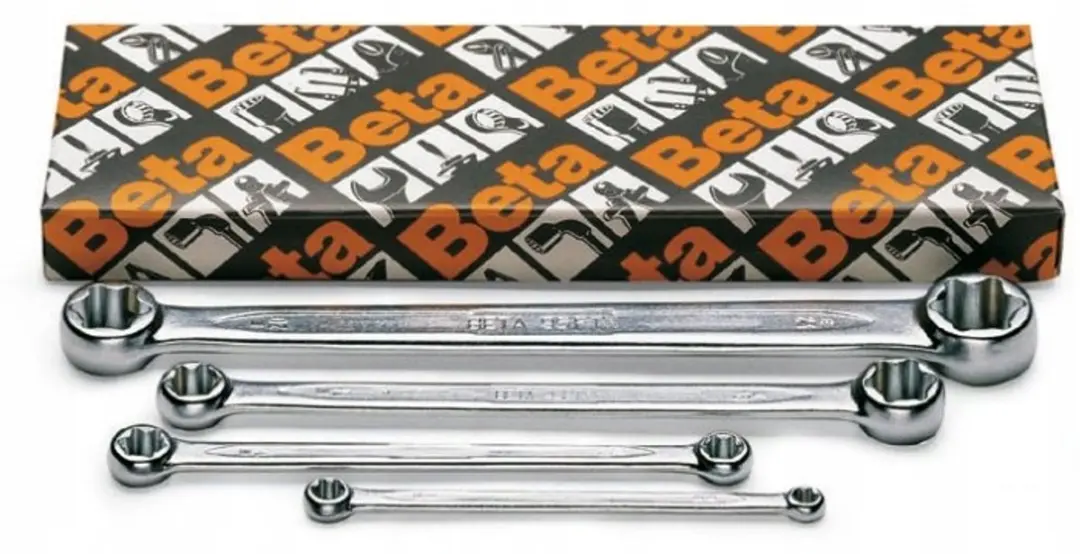 Beta Dubbelzijdige Torx Dopsleutelset E6-E24 - 4-delig
