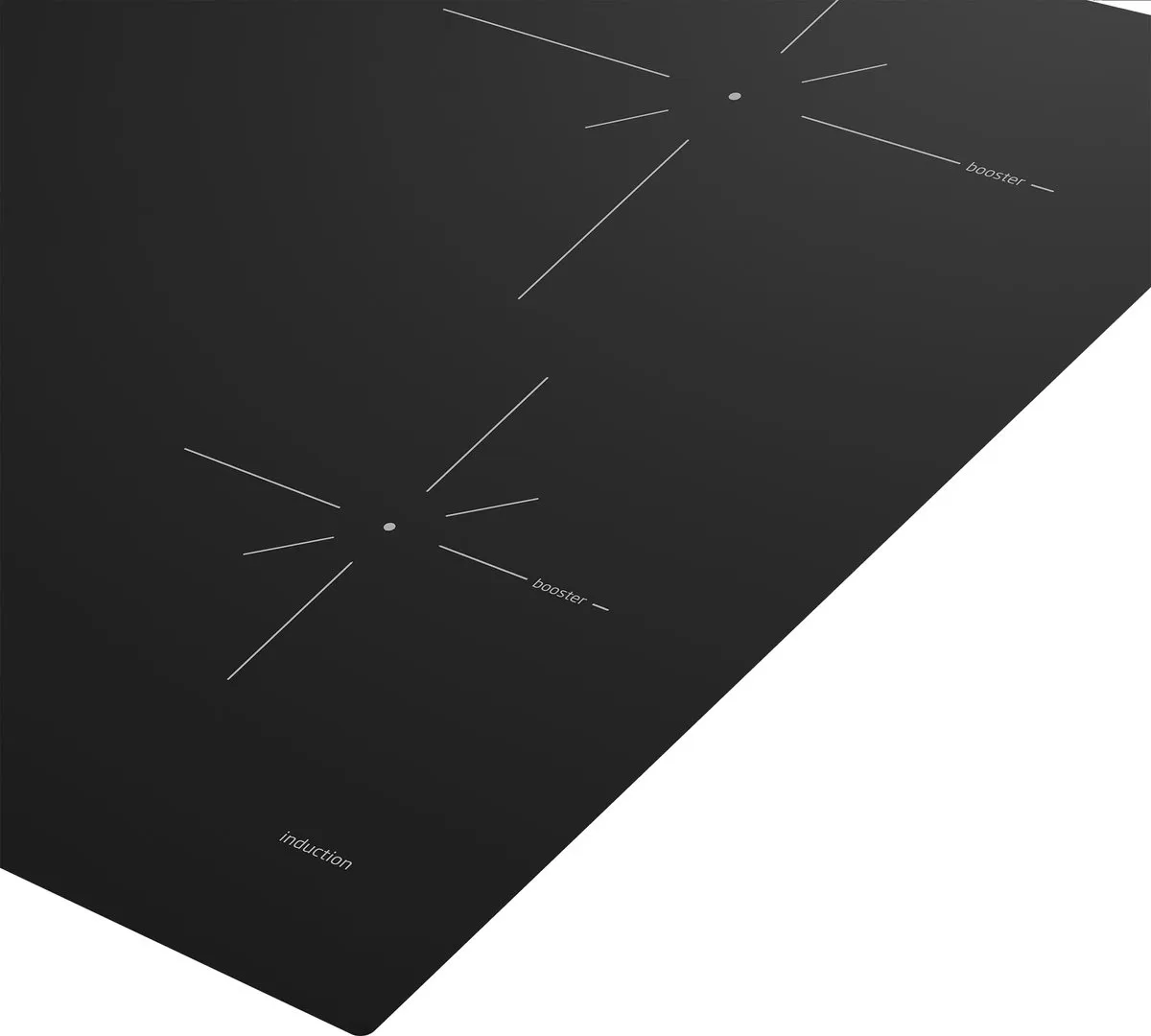 Beko HII64200SFMT Inductiekookplaat 59cm - 4 Zones - Zwart