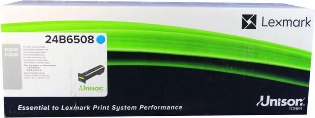 Lexmark XC6152 XC8155 Cyaan Tonercartridge 24B6508