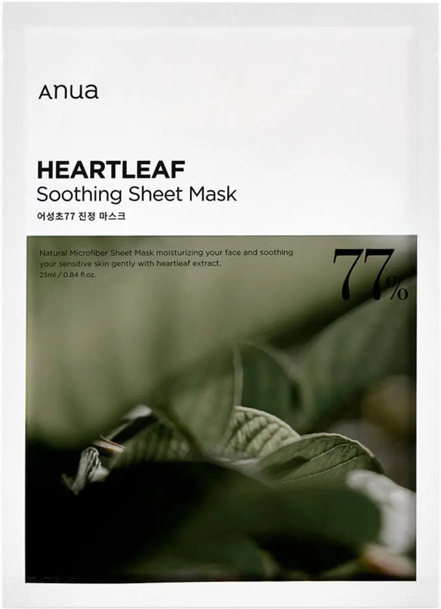 Anua Heartleaf 77% Soothing Sheet Mask 25ml