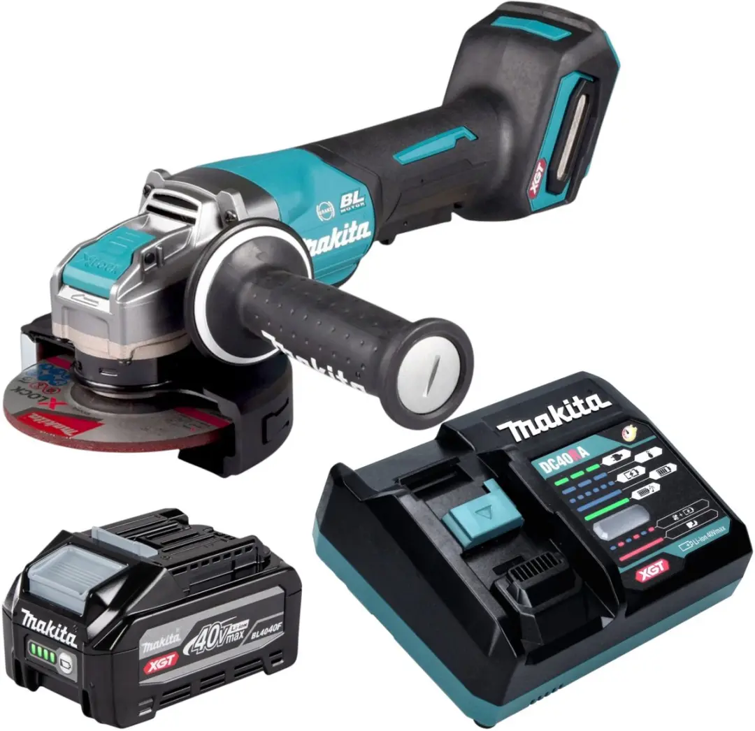 Makita GA047GZ Accu Haakse Slijper 125mm X-LOCK Brushless - afbeelding 6 van 6