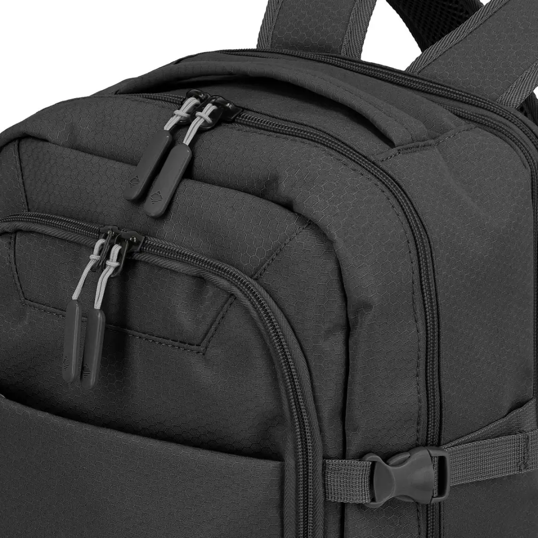 Travelite Kick Off Cabin Backpack 20L - 13 inch Laptop - Zwart