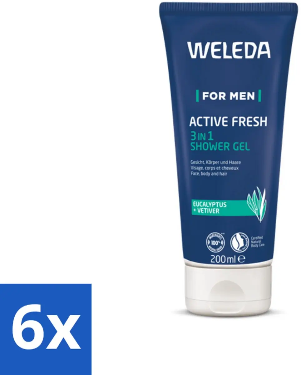 Weleda Active Fresh Men Douchegel 3-in-1