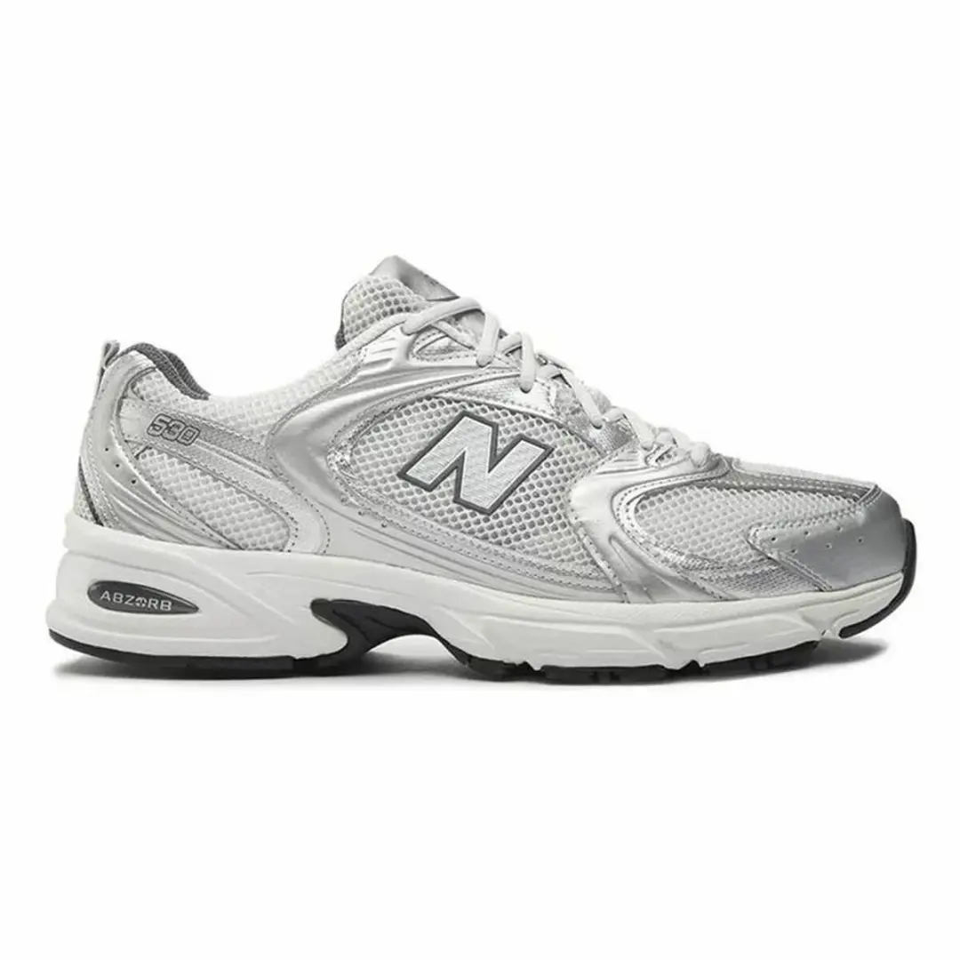 New Balance 530 Sportschoenen - 43 - Zilverkleurig Lichtgrijs