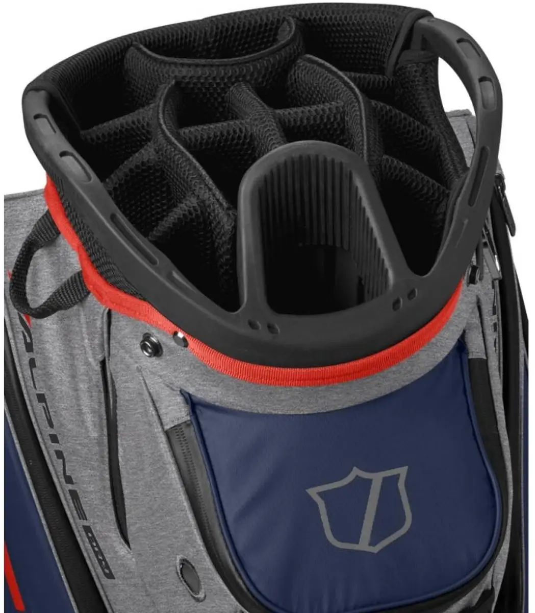 Wilson Alpine Dry Waterproof Cartbag 2025 - Grijs Blauw