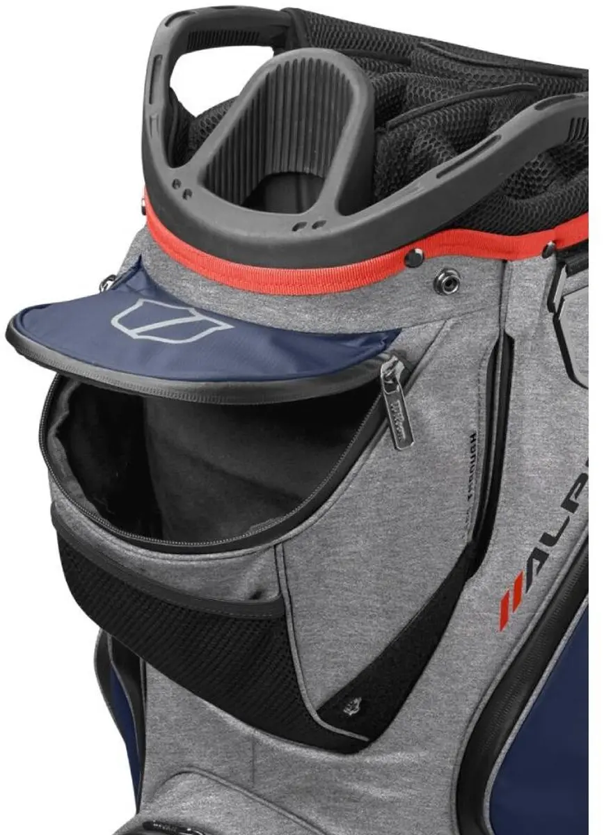 Wilson Alpine Dry Waterproof Cartbag 2025 - Grijs Blauw