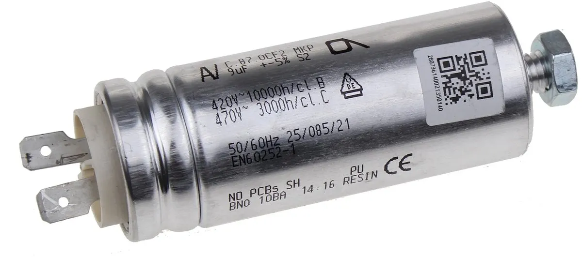 Beko Condensator 9µF 2807961400