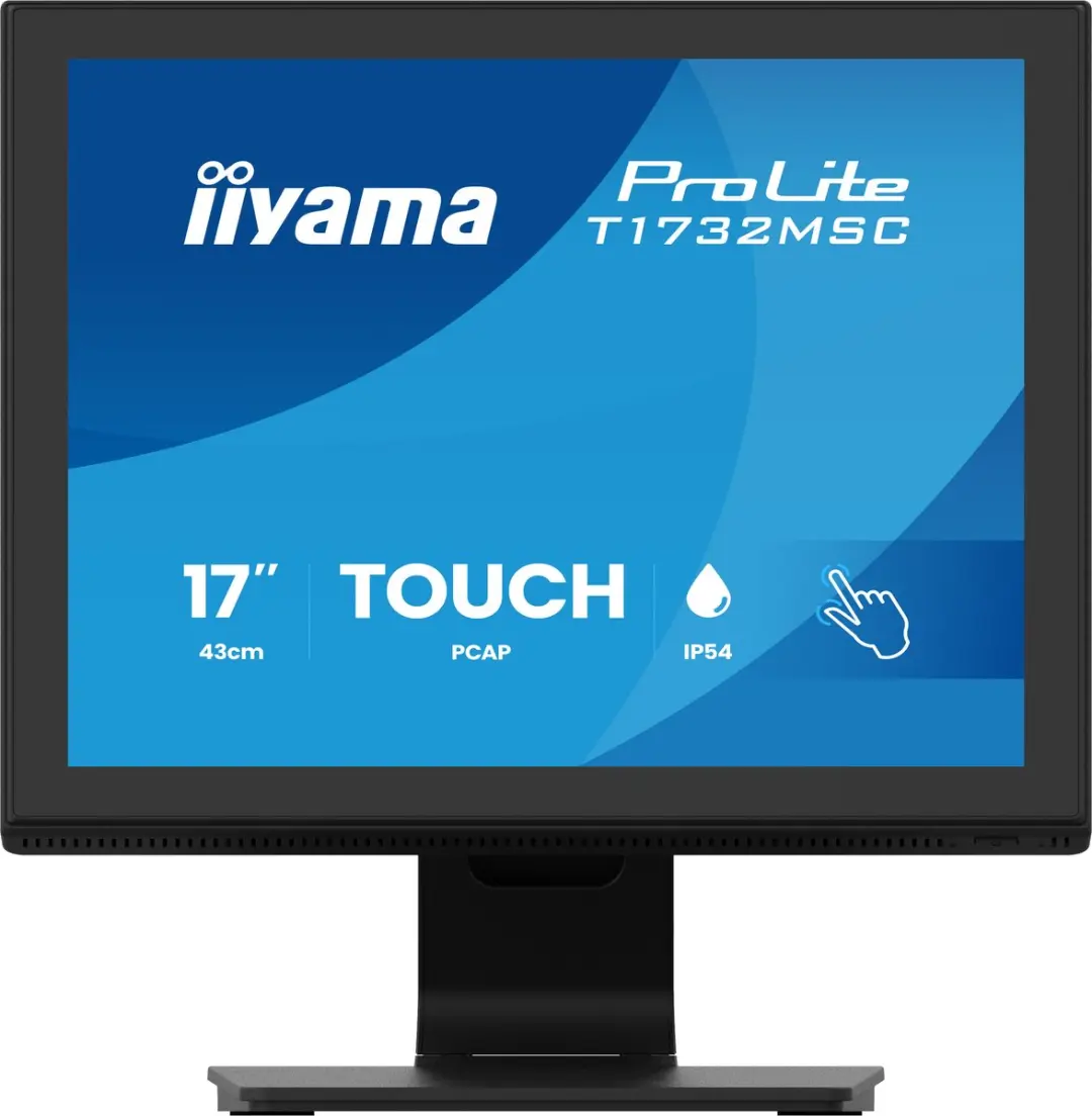 iiyama ProLite T1732MSC-B2S Touchscreen Monitor 43cm - 1280x1024 - Zwart
