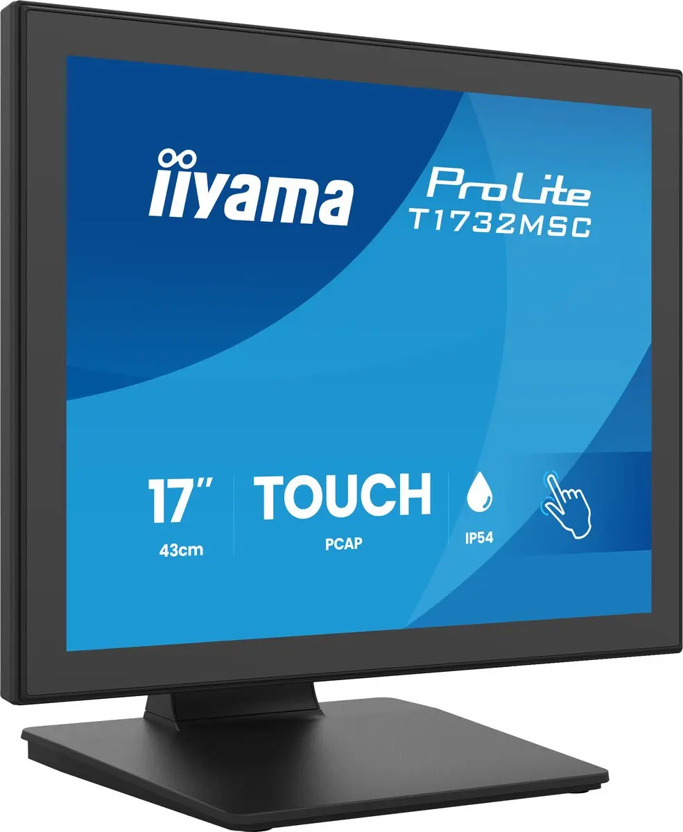 iiyama ProLite T1732MSC-B2S Touchscreen Monitor 43cm - 1280x1024 - Zwart