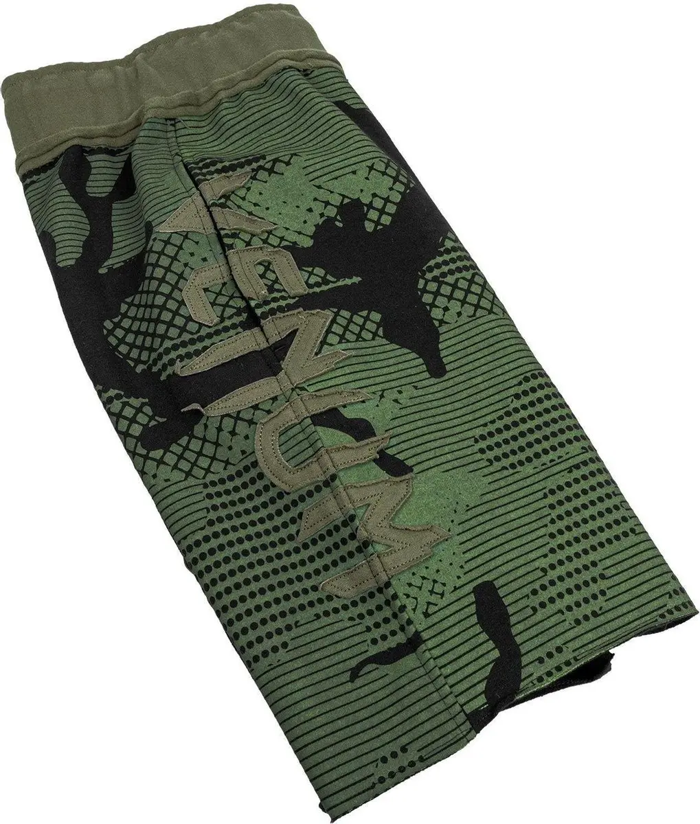 Venum Assault Trainingsbroek - Katoen - Zwart Camo Groen XL