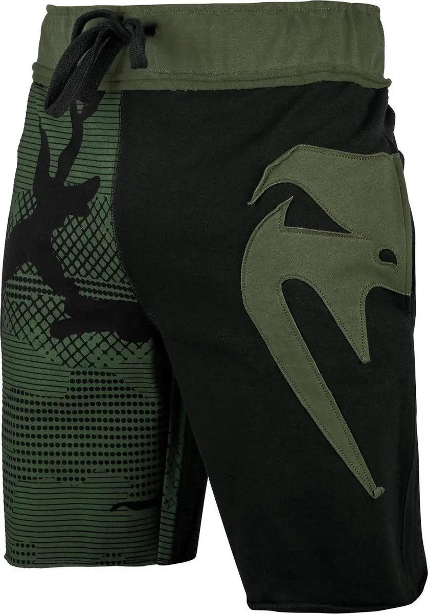 Venum Assault Trainingsbroek - Katoen - Zwart Camo Groen XL