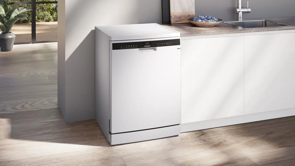 Siemens iQ300 SN23EW03KE Vrijstaande Vaatwasser 13 Couverts - Wit - afbeelding 6 van 6