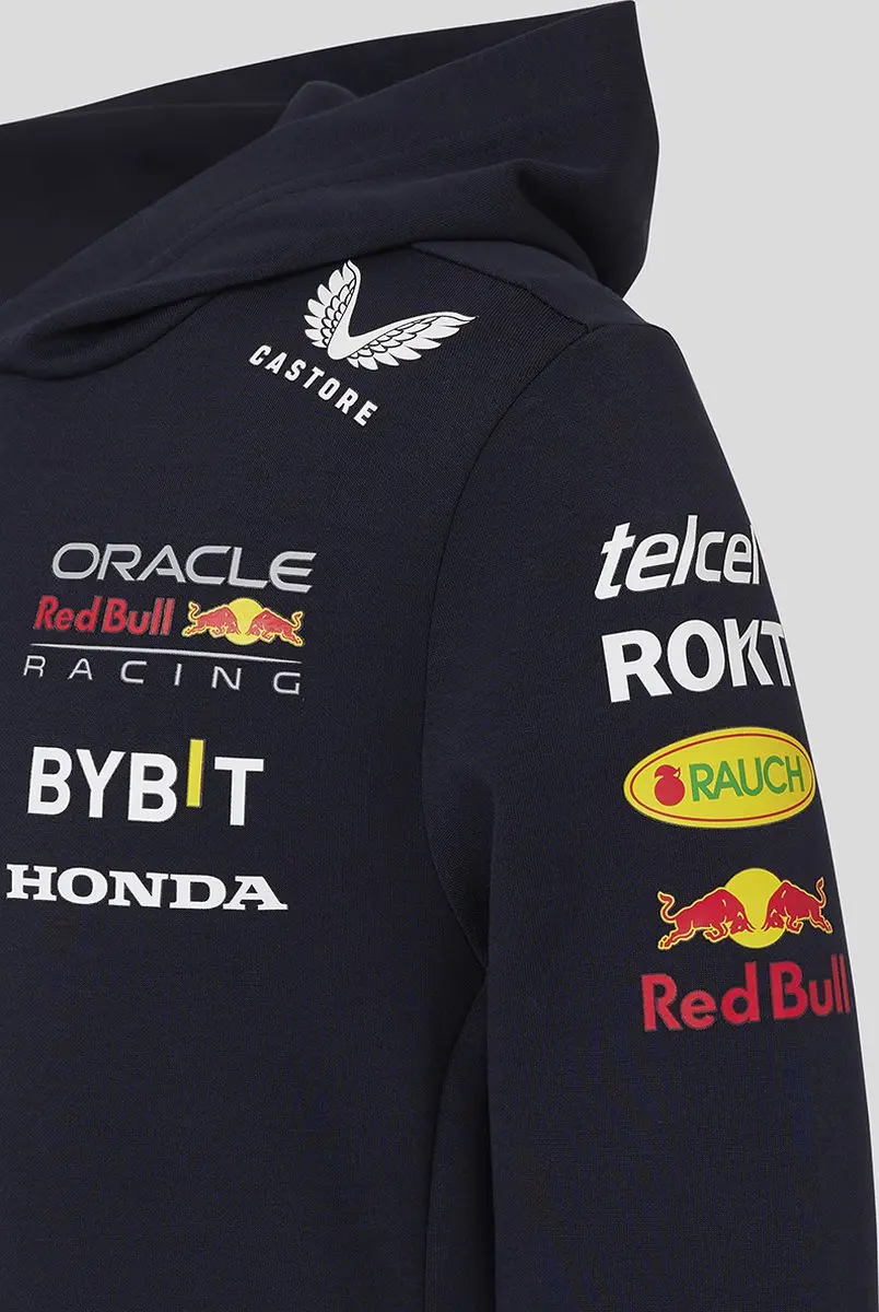 Castore Oracle Red Bull Racing Dames Hoody 2024 - XXL - Blauw