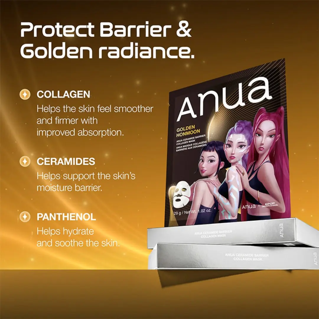Anua KPop Demon Hunters Ceramide Barrier Mask 29ml