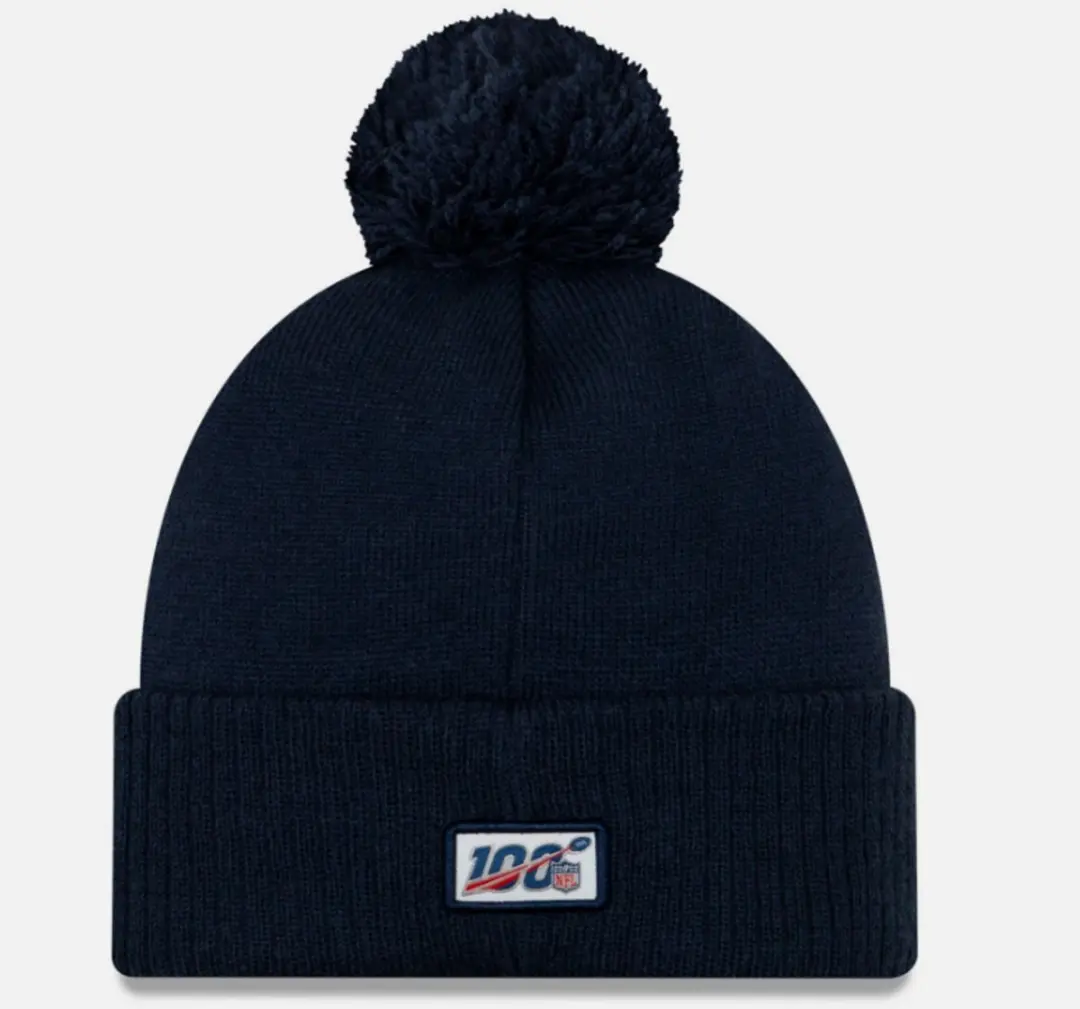 New Era NFL Los Angeles Rams Road Sideline 2019 Beanie - Blauw