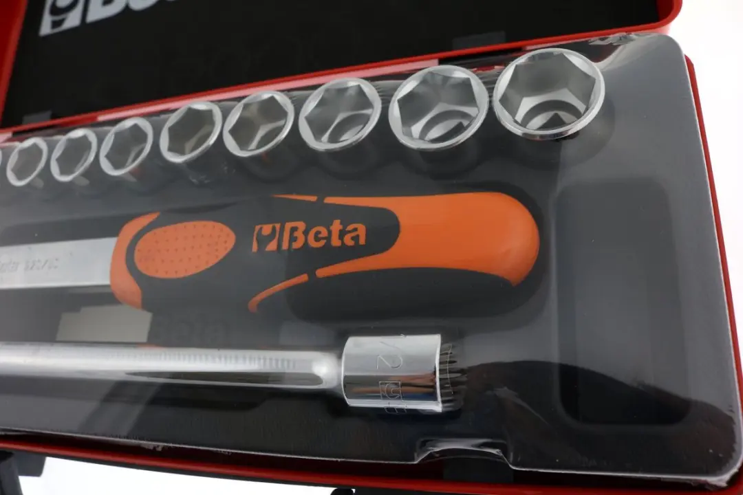 Beta Dopsleutelset 13-delig 10-22mm met ratel