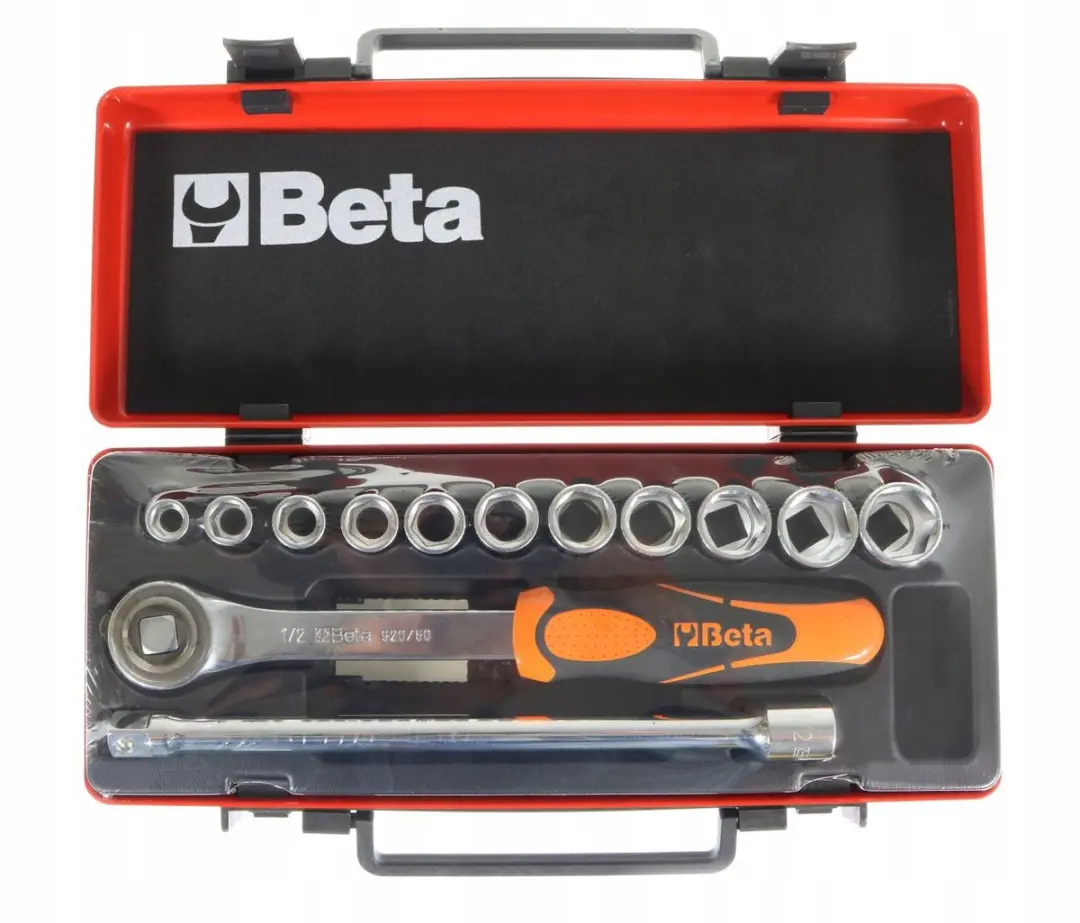 Beta Dopsleutelset 13-delig 10-22mm met ratel