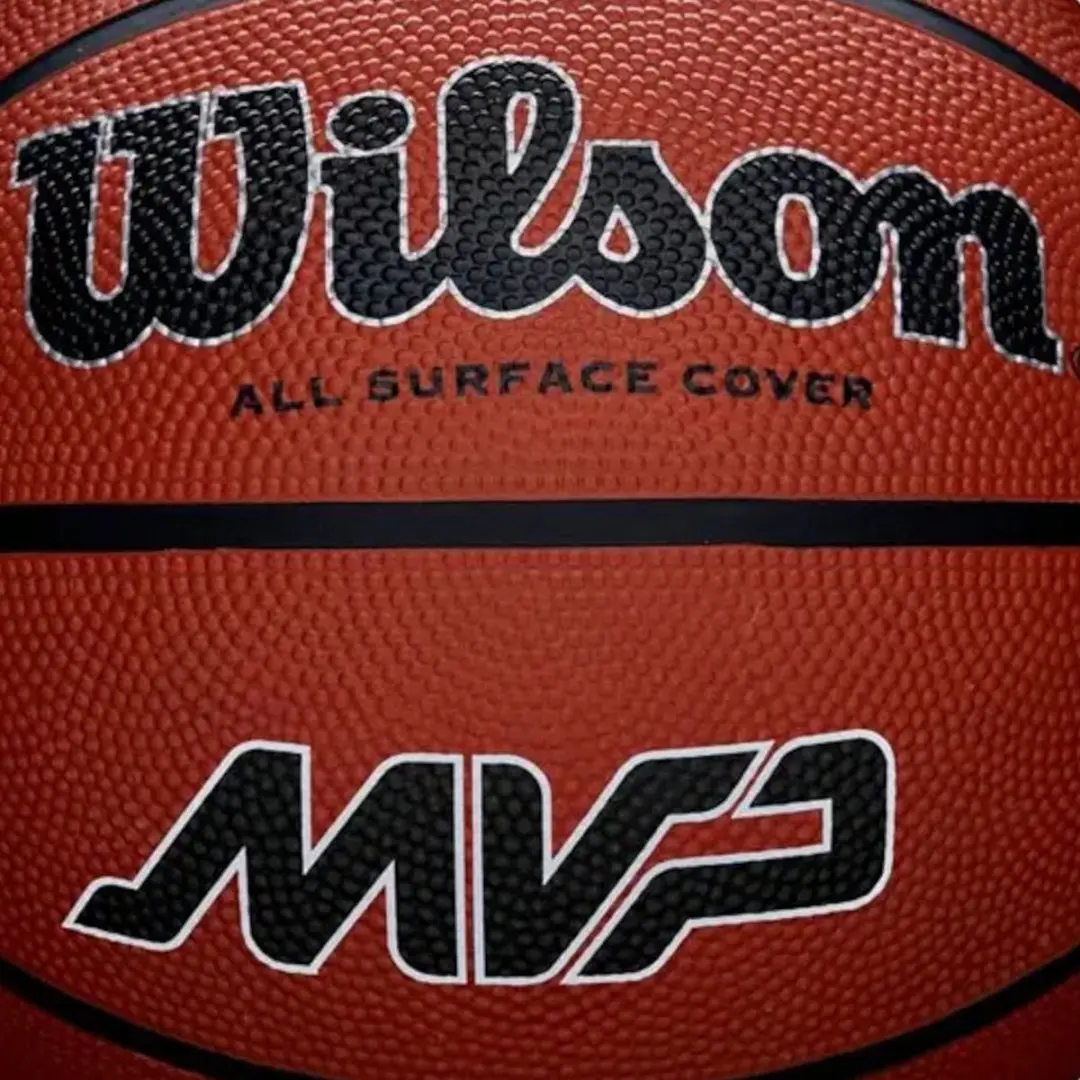 Wilson MVP 7 Rubber Streetball Basketbal - Bruin