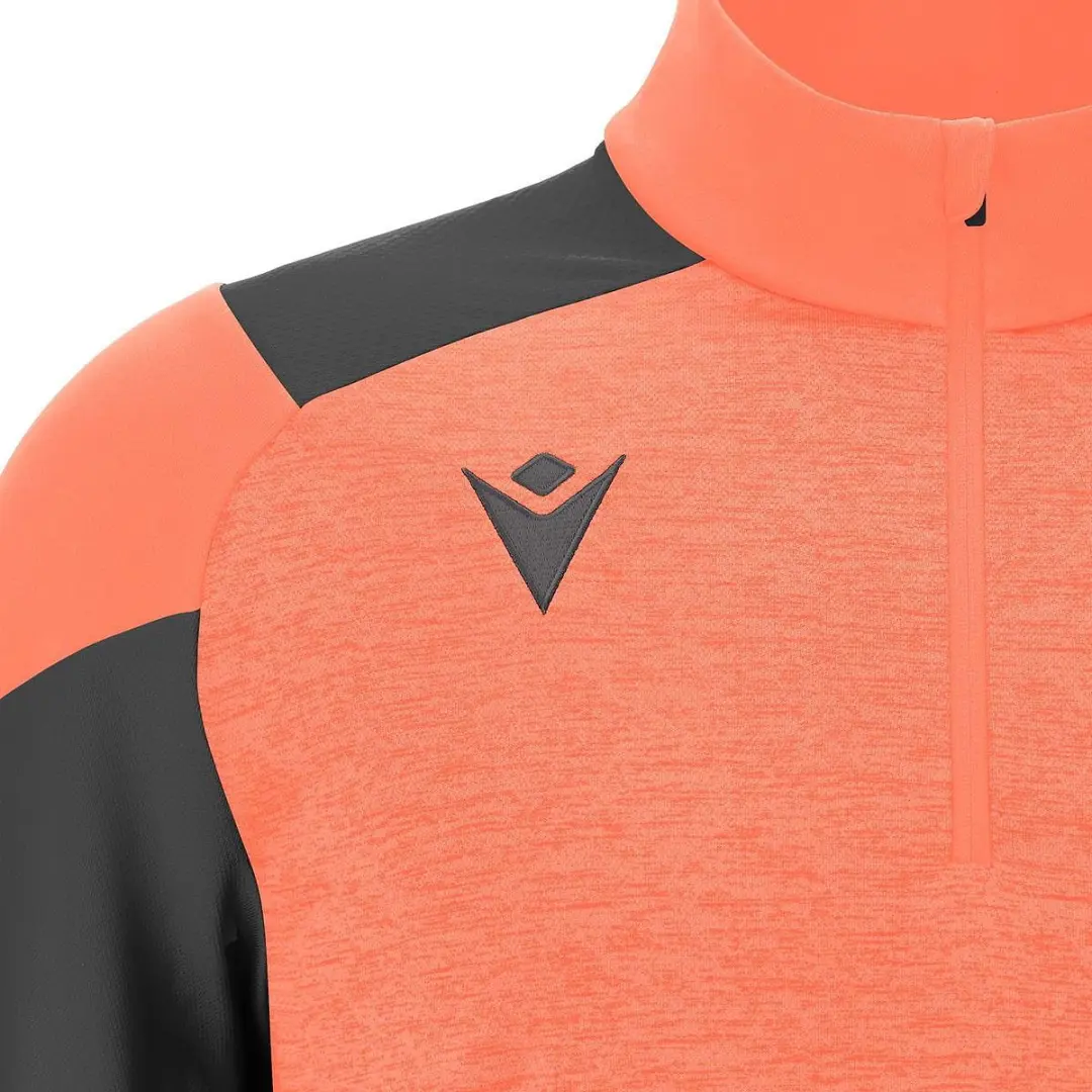 Macron Glory Cuzco Ziptop Heren - S - Coral Fluor/Antraciet