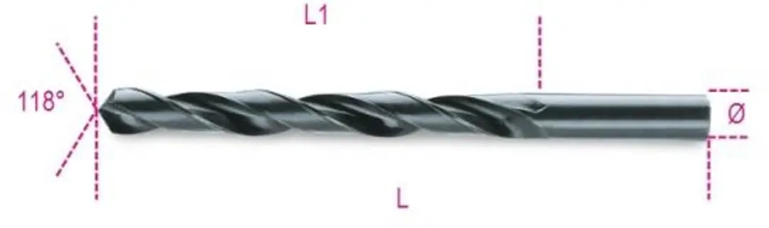 Beta 410 2,75mm Spiraalboor HSS