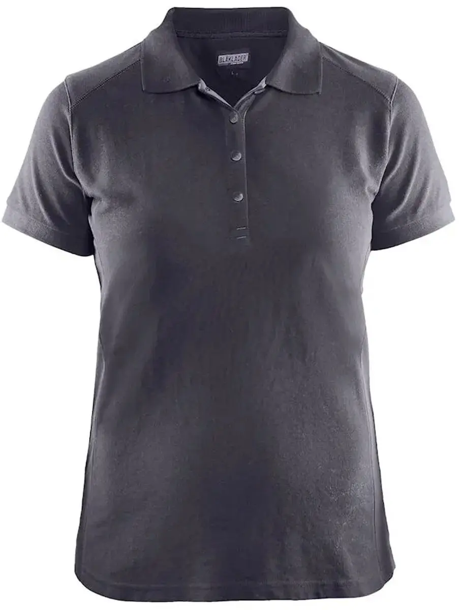 Blåkläder Dames Poloshirt Piqué 3390-1050 - XL - Medium Grijs