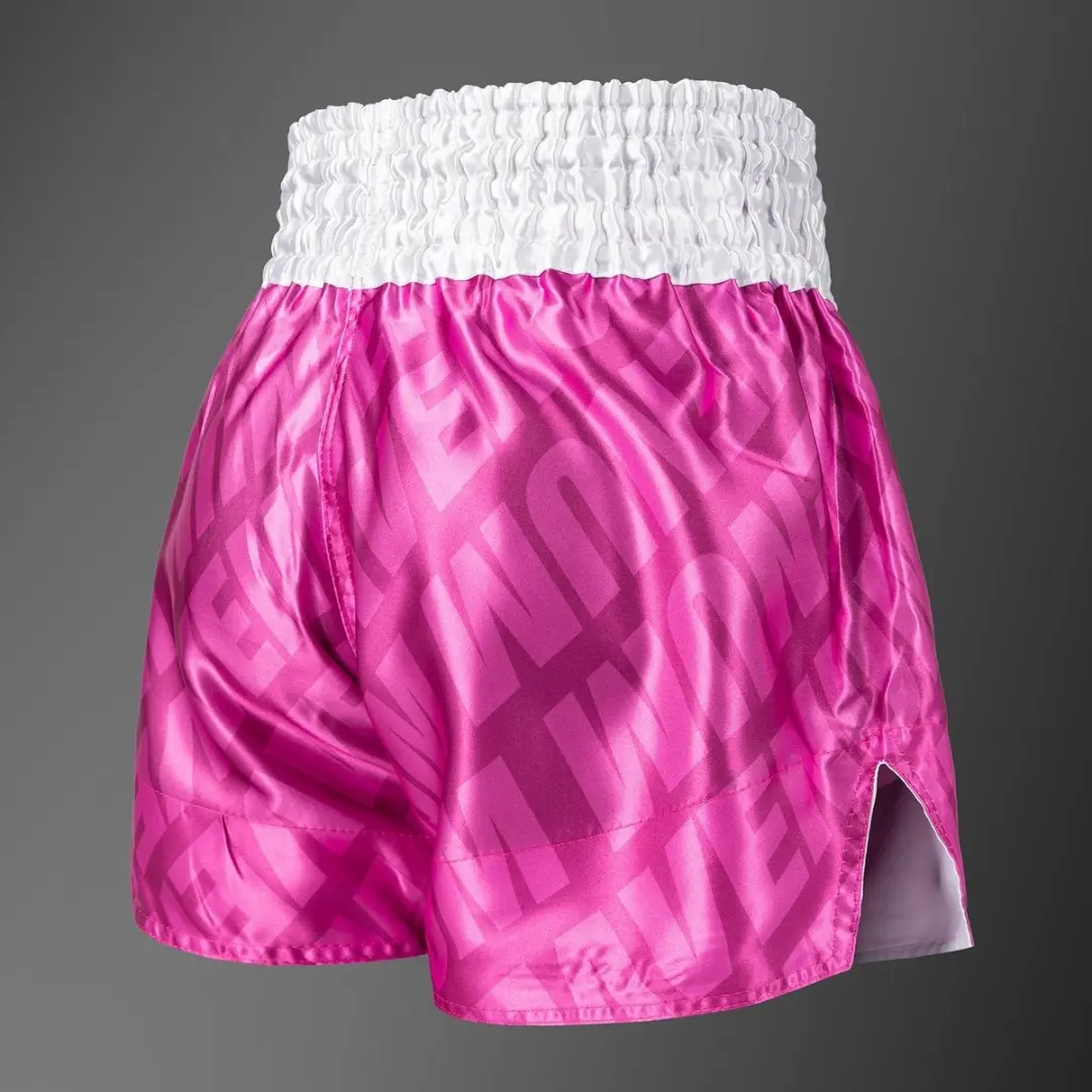 Venum Contender XT Muay Thai Shorts XL - Candy Roze/Wit