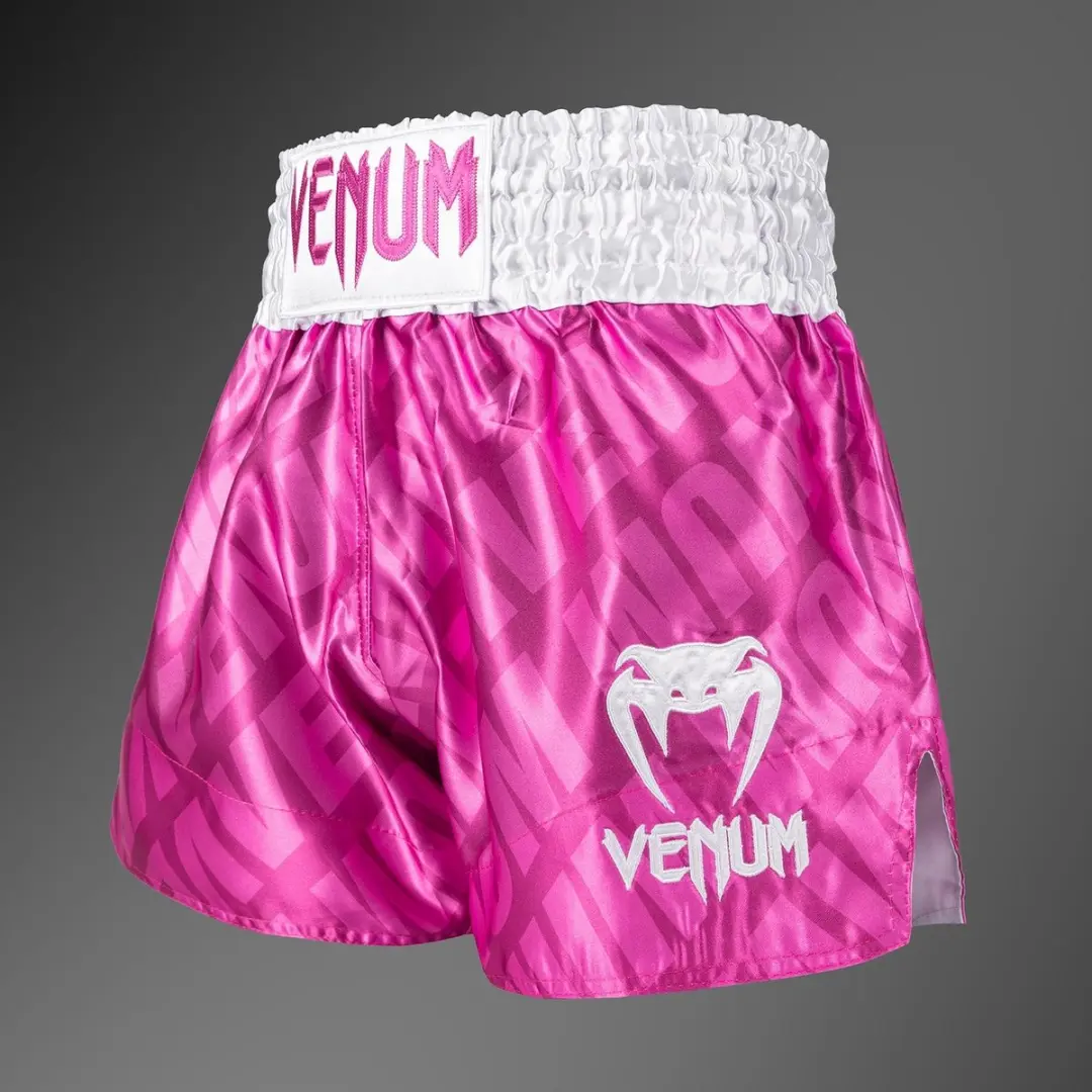 Venum Contender XT Muay Thai Shorts XL - Candy Roze/Wit