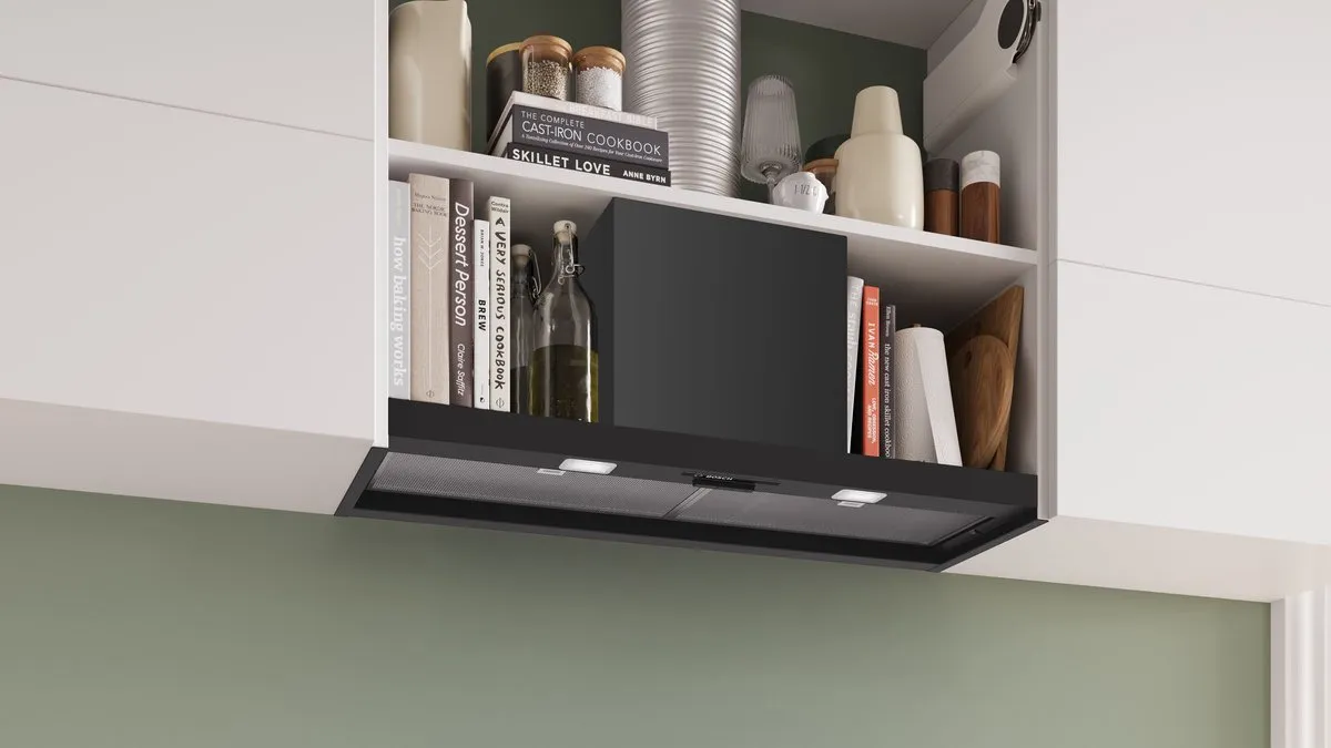 Bosch DBB93BC60 Serie 2 Afzuigkap 90cm - Zwart - afbeelding 5 van 6