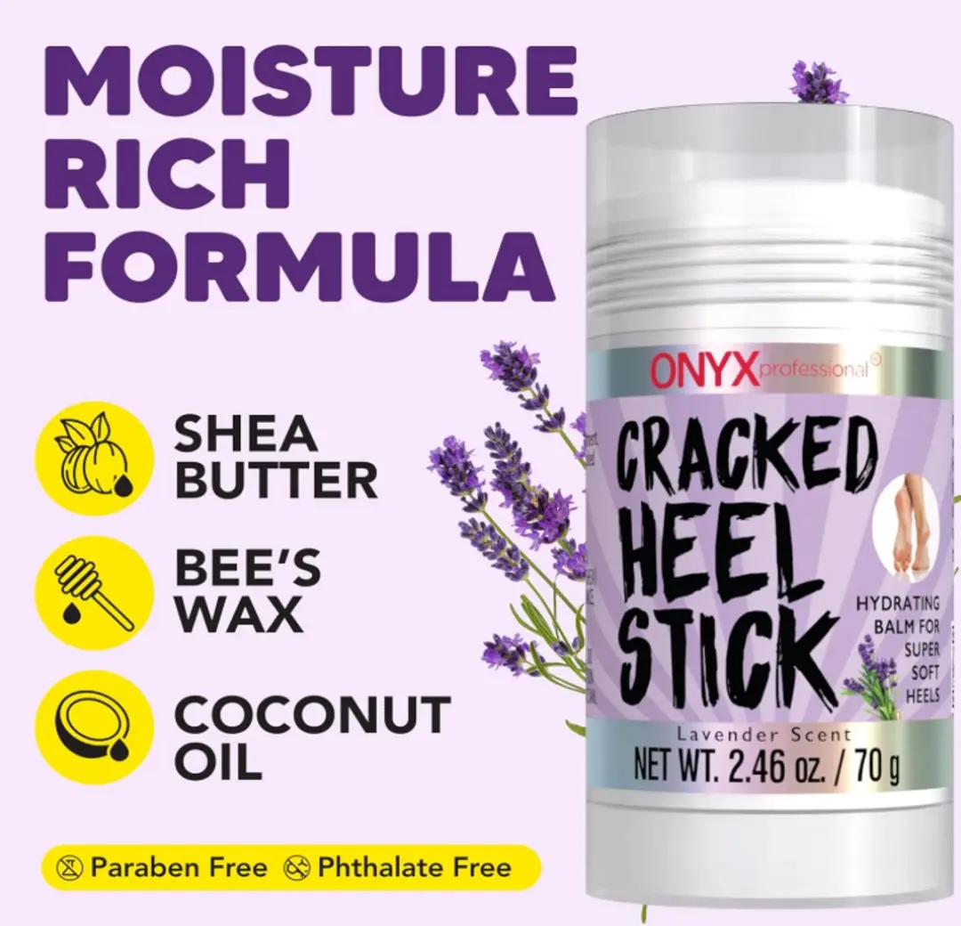 ONYX Professional Cracked Heel Repair Balm Stick 70g - Lavendel