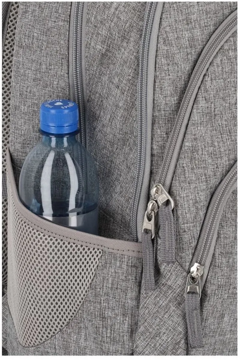 Travelite Basics Backpack 03 - 15 inch - 7 Vakken - Lichtgrijs
