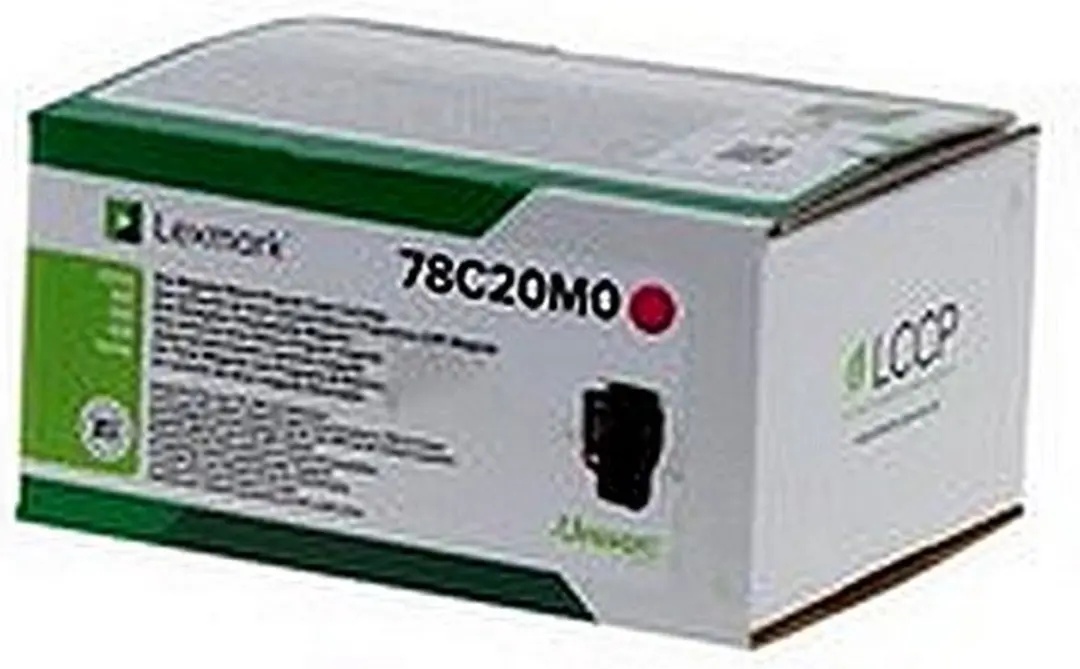 Lexmark 78C20M0 Tonercartridge - Magenta - 1400 Pagina's