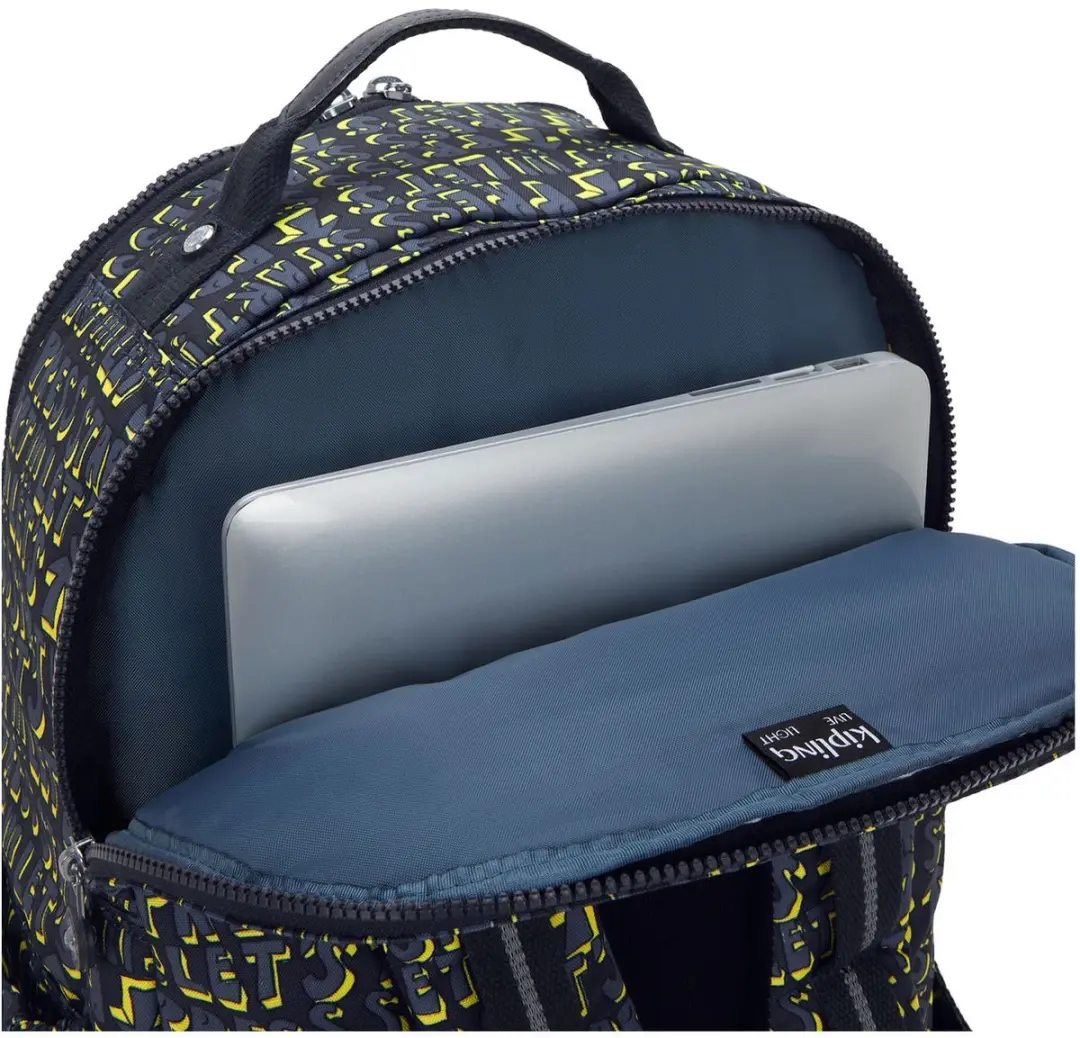 Kipling Seoul College Extra Rugzak - 15 inch - Multicolor