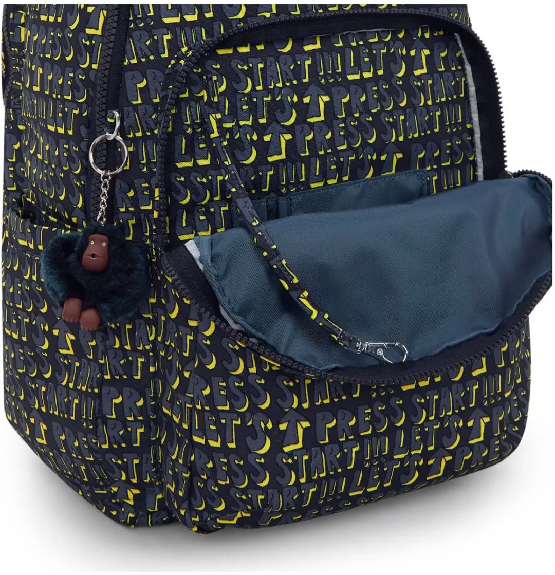 Kipling Seoul College Extra Rugzak - 15 inch - Multicolor - afbeelding 6 van 6