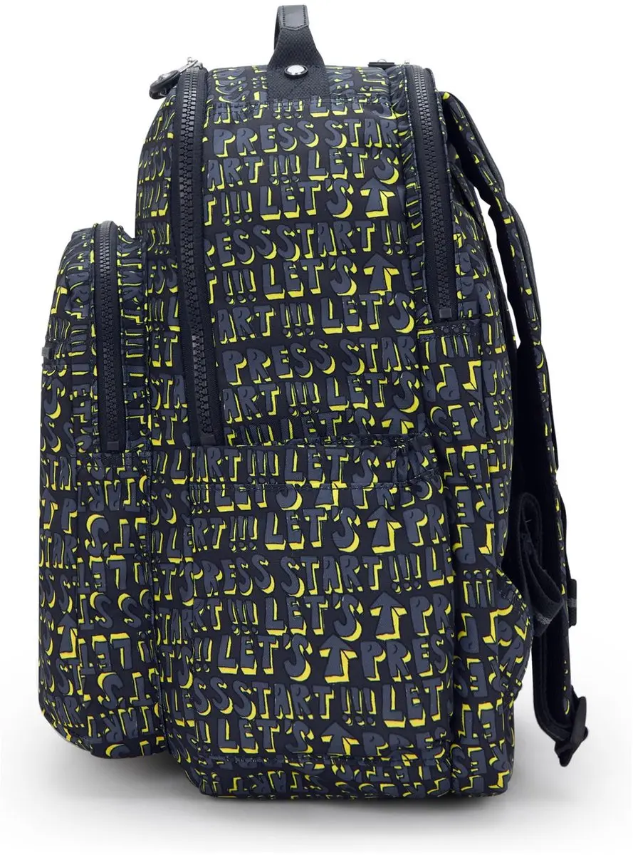 Kipling Seoul College Extra Rugzak - 15 inch - Multicolor