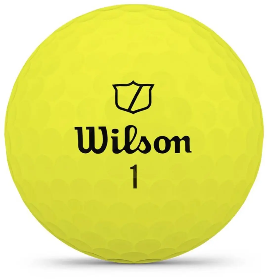Wilson Staff Model X Golfballen Geel