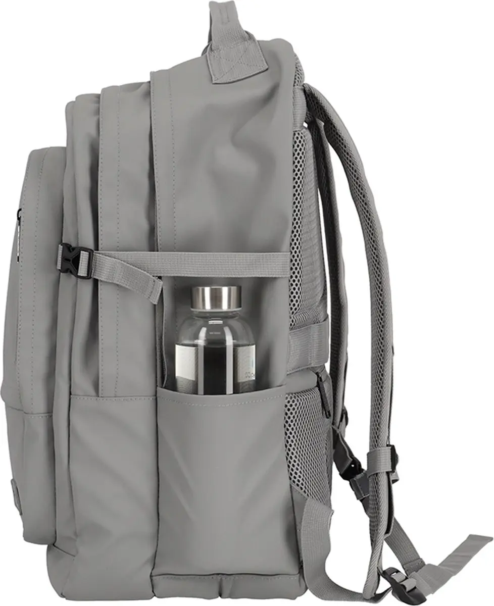 Travelite Basics Backpack 03 - 28L - Lichtgrijs - afbeelding 6 van 6