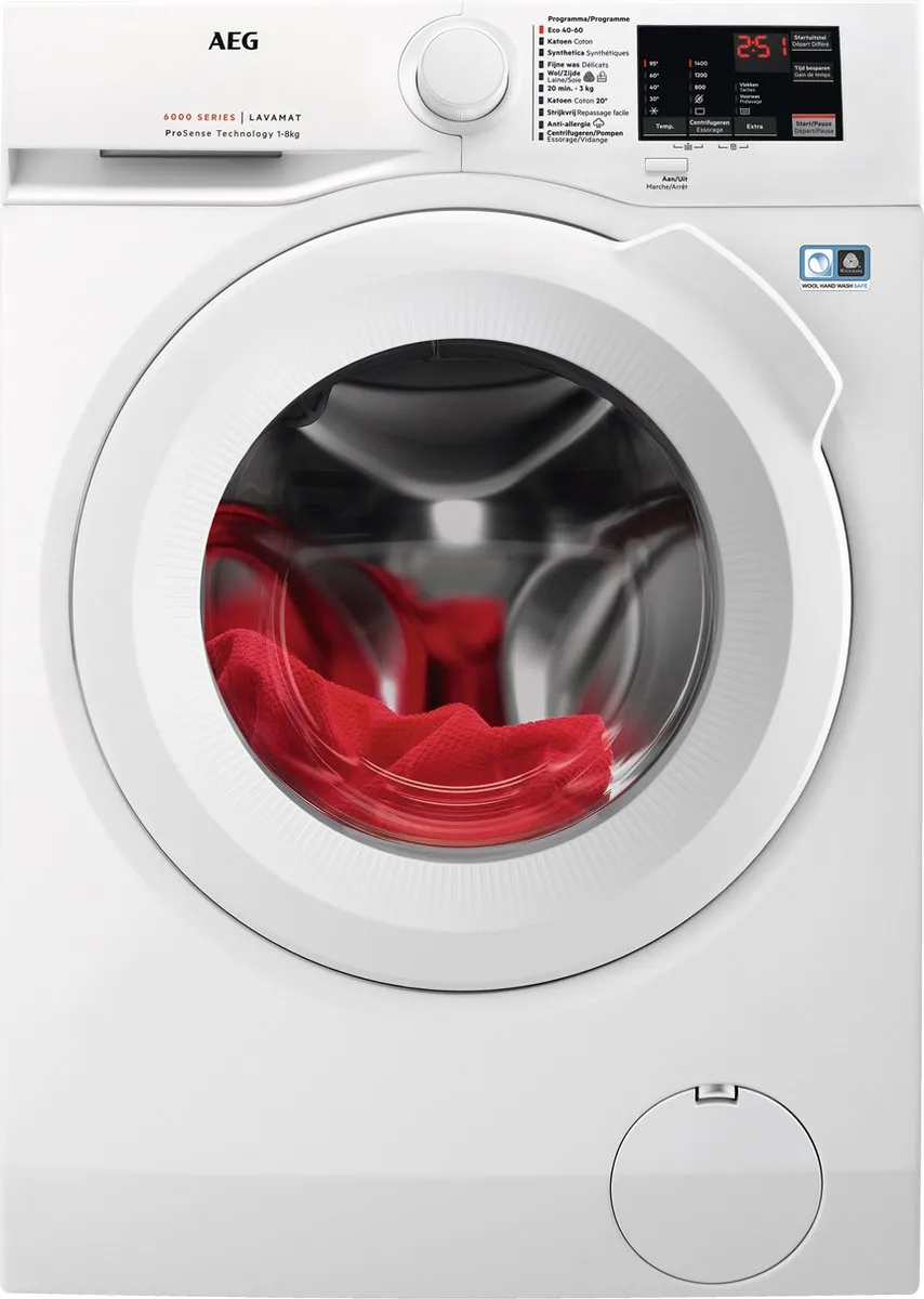 AEG LF62R840 ProSense Wasmachine 8kg