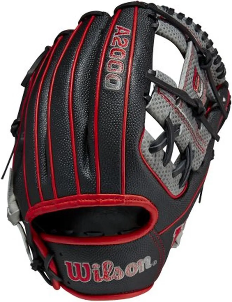 Wilson A2000 1975SS Honkbalhandschoen 11.75" - Rechtsgooiend - Zwart/Grijs