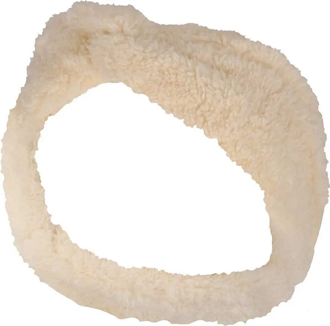 Sarlini Teddy Wol Haarband - One Size - Woolwhite