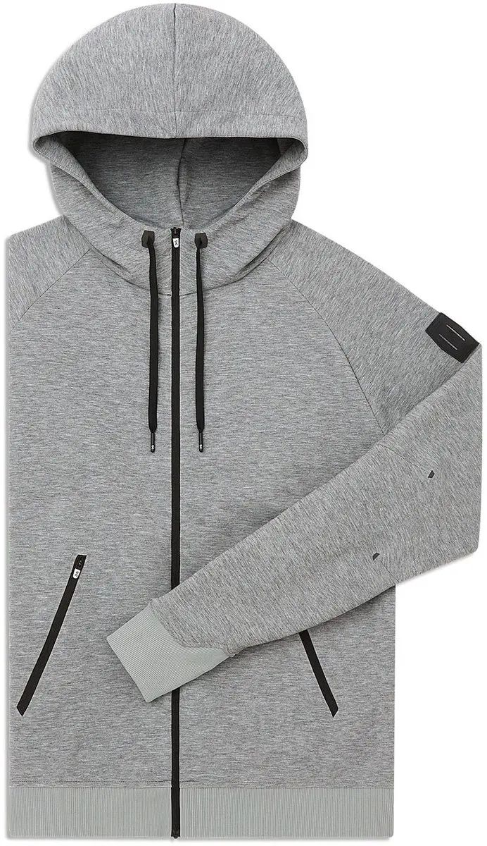 ON Running Zipped Hoodie 1ME11440423 - Grijs - XL