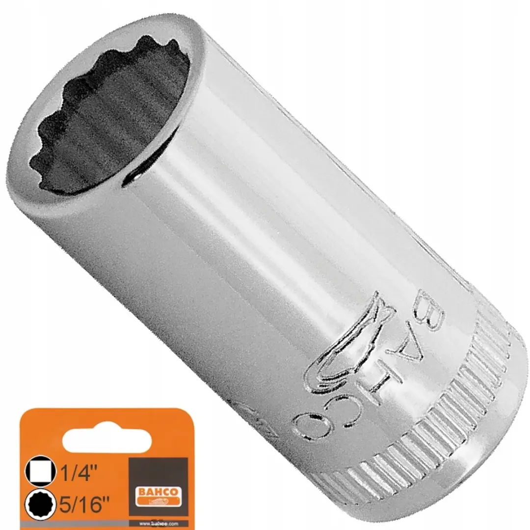 Bahco 12-hoek dop 1/4"-5/16"