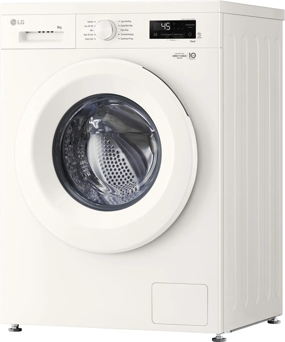 LG F4X1008NWH Wasmachine 8kg - Essence Wit