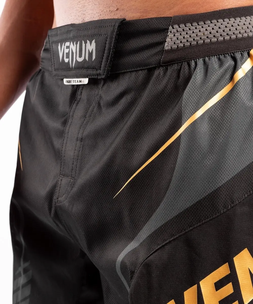 Venum Athletics Fightshorts Zwart/Goud - XS