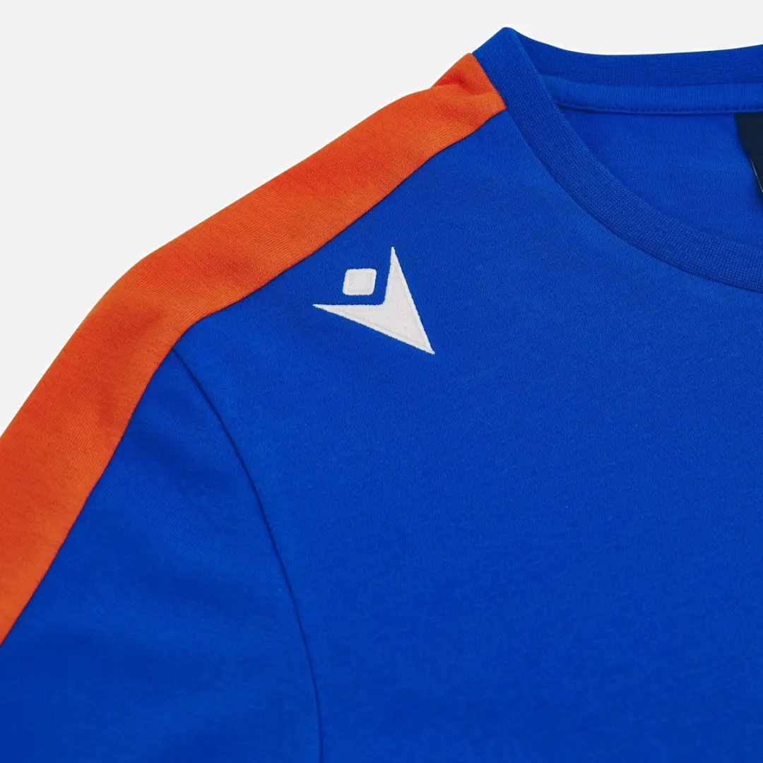 Macron RWC France 2023 T-shirt - S - Blauw/Rood